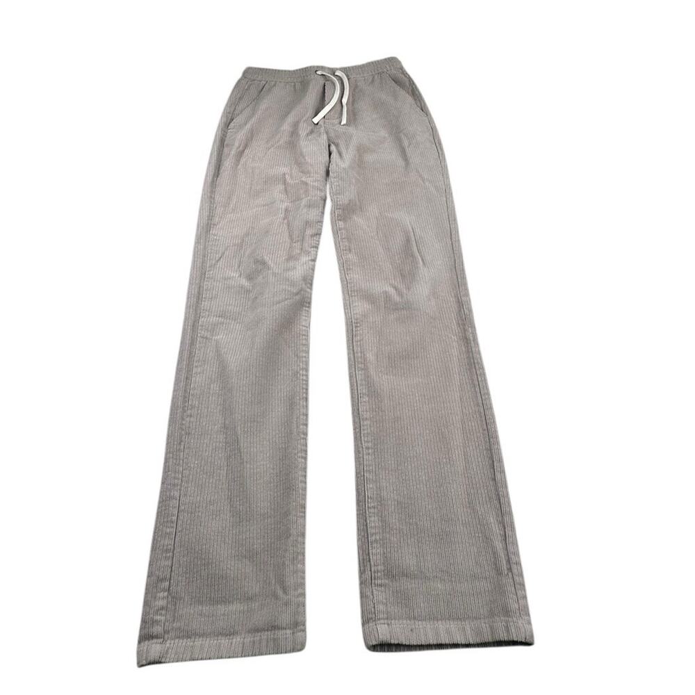 Marine Layer Men’s Slim Fit Drawstring Pants Small Beige 29x29 Casual